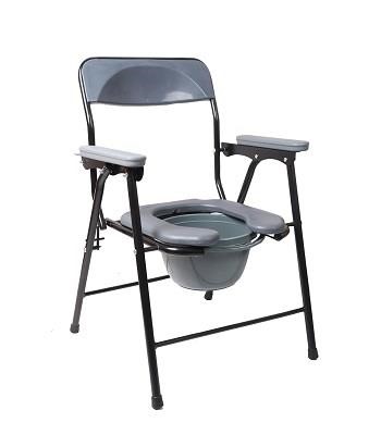 Commode Chair with Armrest